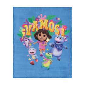 Dora the Explorer Vamos Silk Touch Throw Blanket 40 x 50 inches