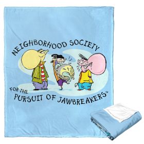 Cartoon Network's Ed Edd n Eddy Silk Touch Throw Blanket, 50" x 60", Pursuit of Jawbreakers