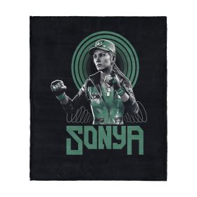 Mortal Kombat Sonya Silk Touch Throw Blanket 50 x 60 inches