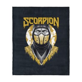Mortal Kombat Scorpion Silk Touch Throw Blanket 50 x 60 inches