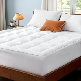 450g full-piece cotton bedspread, Full size (Color: White)